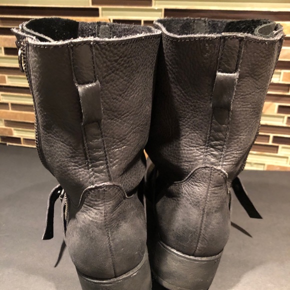 Ash Zipper Combat Boots Size 39 - Picture 4 of 5